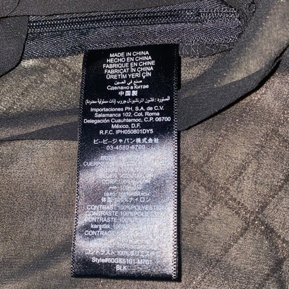 Silver embroidery top by Bebe - Picture 7 of 8